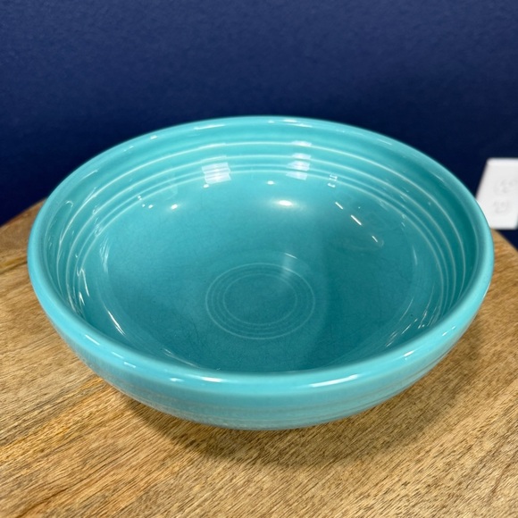 Fiesta Dinnerware Turquoise 7” Soup/Salad Bowl - Picture 1 of 4
